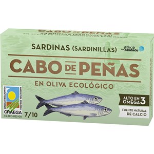 sardines en oli d'oliva 120 g Cabo de Peñas
