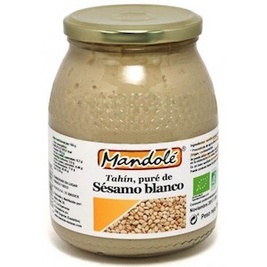 tahin puré de sèsam blanc tahin 675 g Mandolé