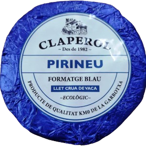 formatge blau de vaca Pirineu 200 g Mas Claperol
