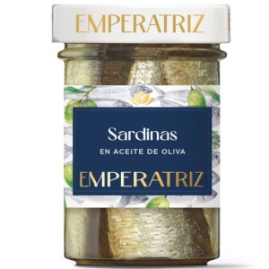 sardines en oli d'oliva 212 ml Emperatriz