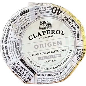 formatge de cabra pasta tova Origen 350 g Mas Claperol