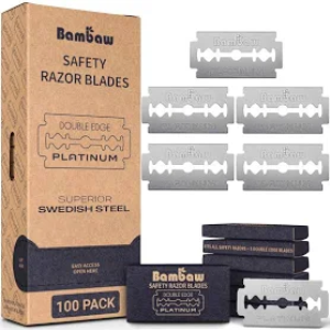Recanvi fulles d'afeitar d'acer inoxidable Bambaw