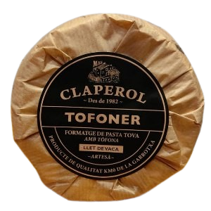 formatge Tofoner de vaca 300 g Claperol