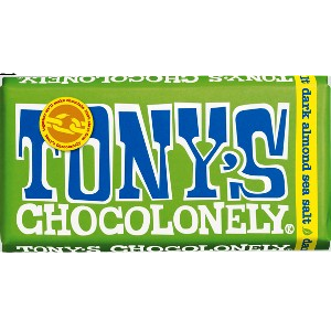 xocolata amb ametlla i sal 180 g Tony's