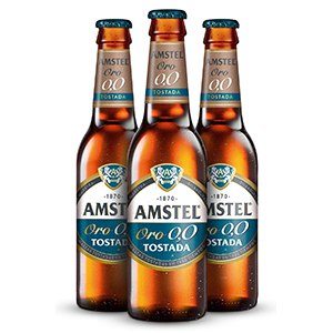cervesa 33 cl Amstel 0,0 TORRADA sense alcohol envàs retornable