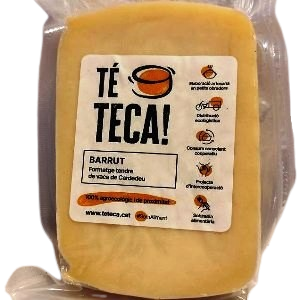 formatge de vaca tendre Barrut Té Teca