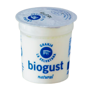 iogurt de vaca biogust 125 g La Selvatana