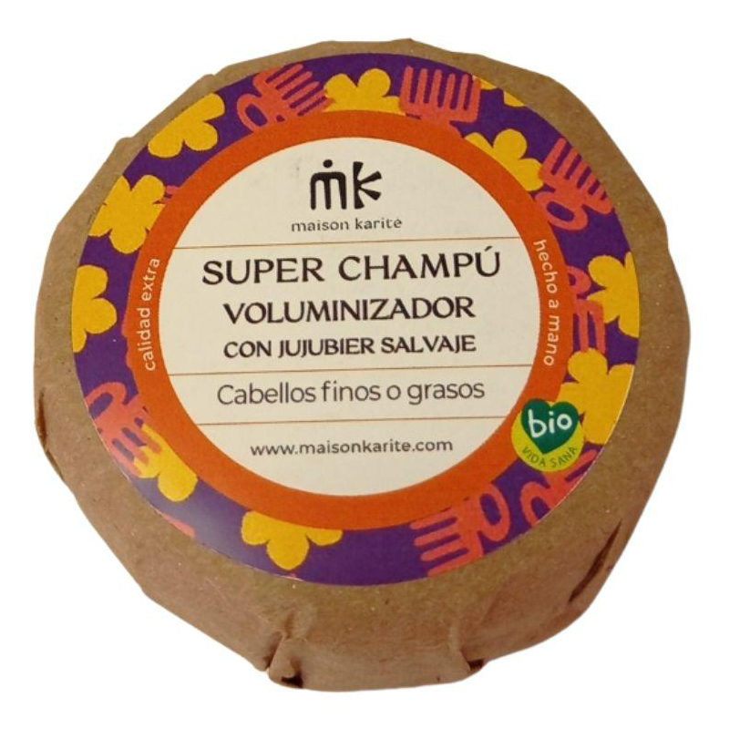 xampú voluminitzador sólid recanvi 75 g Maison Karité