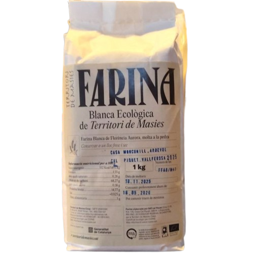 farina de florència aurora blanca 1 kg Territori de Masies