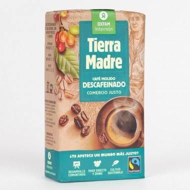 cafè mòlt descafeïnat 250 g Tierra Madre