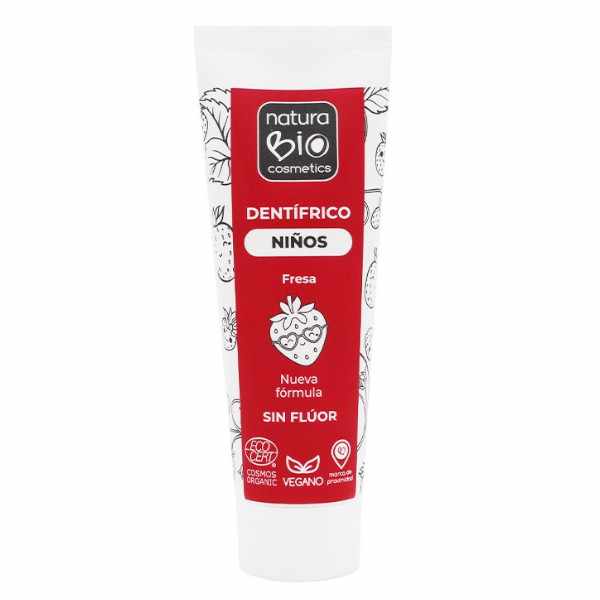 pasta de dents maduixa infants Naturabio