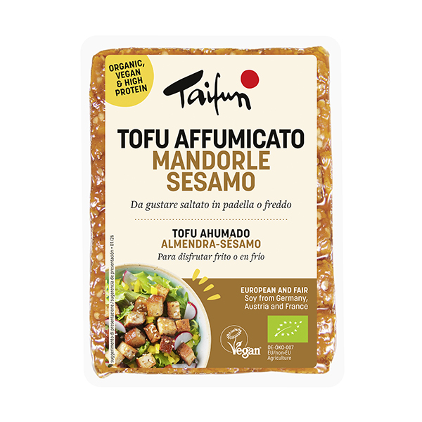 tofu fumat ametlla i sèsam 200 g Taifun