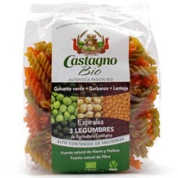 [90208] espirals de tres llegums 250 g Castagno