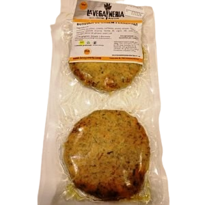 [90576] hamburguesa de cànem i mostassa 2 u 200 g La Veganeria