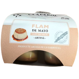 [1276] flam de mató 2 x 128 g Mas Claperol