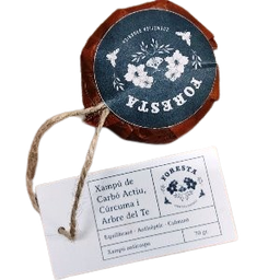 [1725] xampú sòlid Ònix anticaspa 70 g Foresta