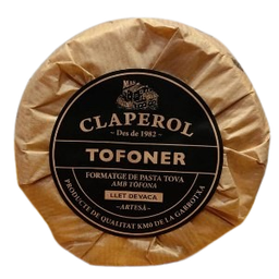 [2039] formatge Tofoner de vaca 300 g Claperol