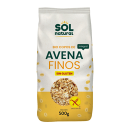 [2049] flocs de civada fins sense gluten 1 kg Solnatural
