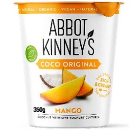 [2070] postre vegetal de coco mango 350 g Abbot Kinneys