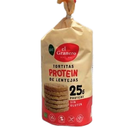 [2129] tortetes de llenties 125 g El Granero