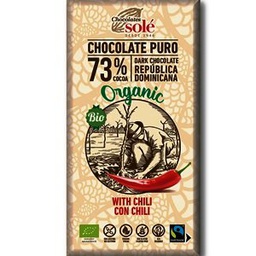 [2135] xocolata negra 73% amb xili CJ 100 g Solé