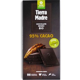 [2159] xocolata negra 95%  CJ 80 g Tierra madre