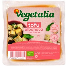 [2163] tofu marinat alfàbrega 270 g Vegetalia