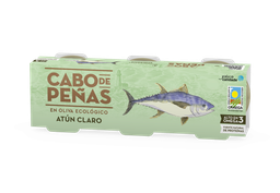 [2216] tonyina clara en oli d'oliva pack 3x70 g g Cabo de Peñas