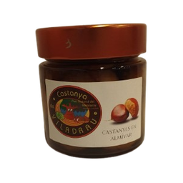[2265] castanya en almívar 300 g Castanya de Viladrau